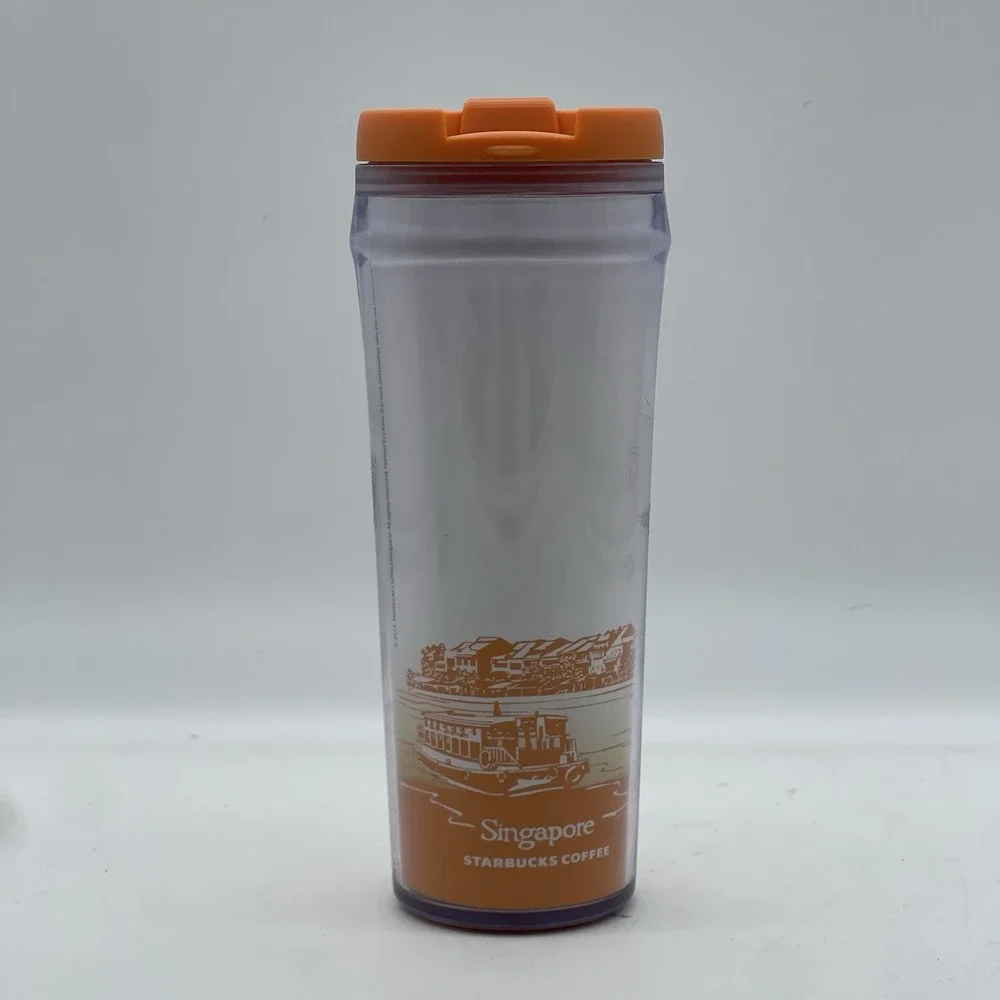 Starbucks Coffee 11032391 Singapore Global Icon Series 12 ounce Travel Tumbler‎